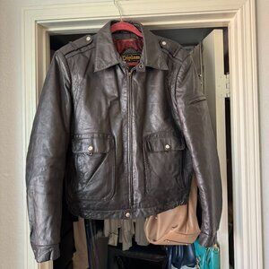 Vintage Genuine Leather Jacket